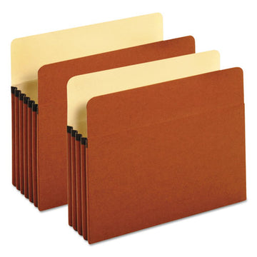 Universal® Redrope Expanding File Pockets, 5.25" Expansion, Letter Size, Redrope, 10-box freeshipping - TVN Wholesale